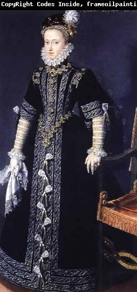 Juan Pantoja de la Cruz Portrait of Anna of Austria